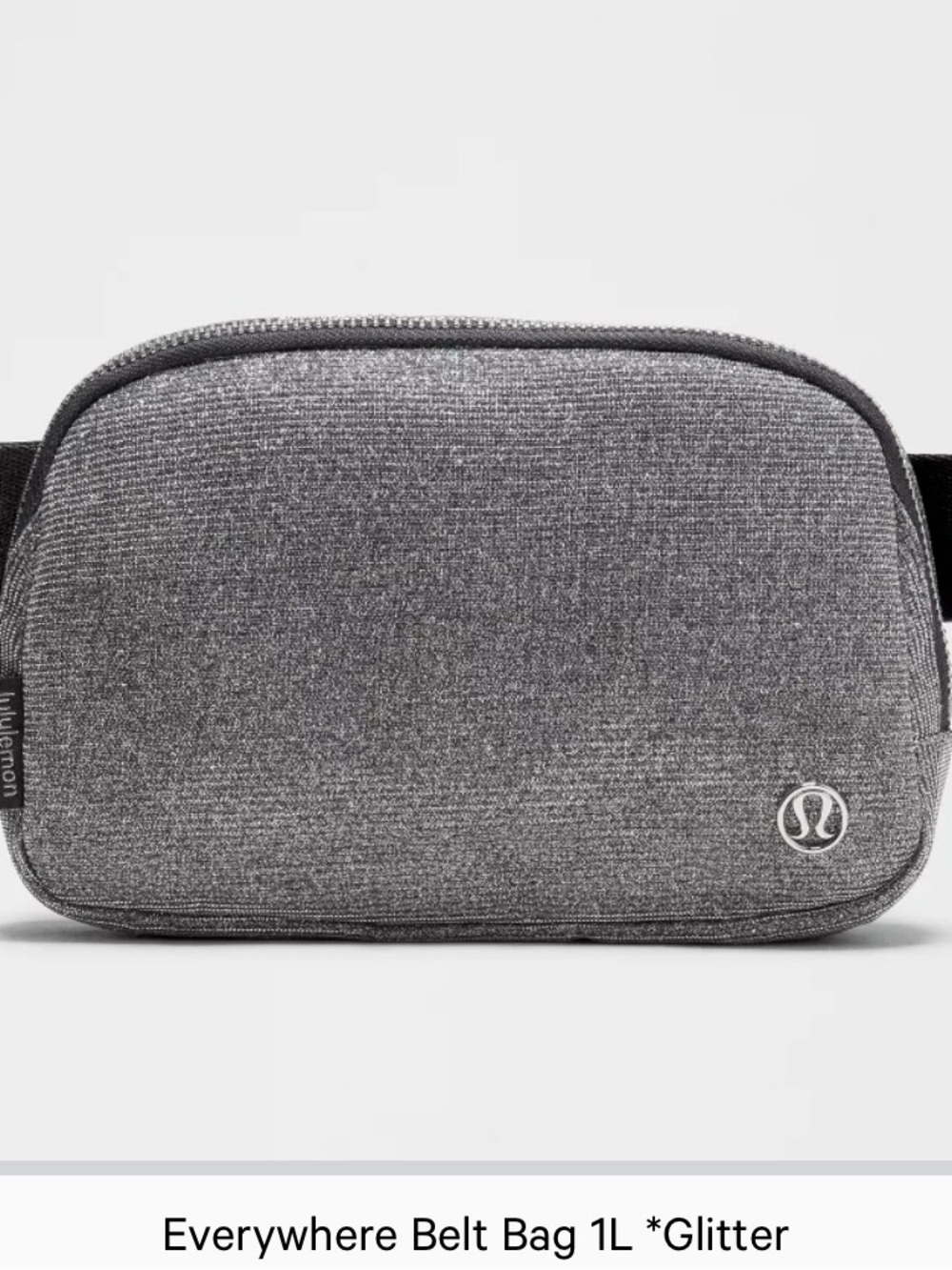 lululemon athletica Gray Glitter Everywhere Belt Bag